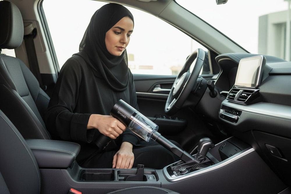 مكنسة كهربائية محمولة للسيارة 4 في 1 Tefoner TE-CL016 8000 باسكال