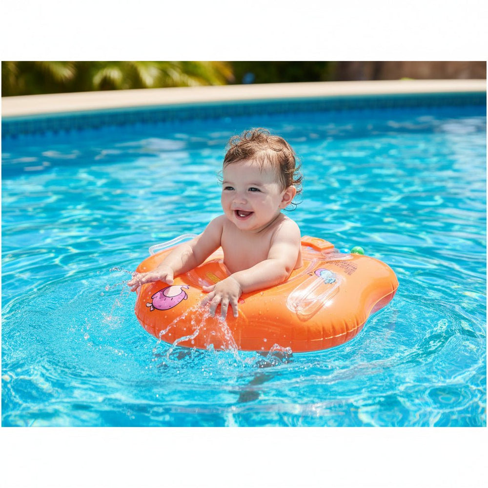 40cm Inflatable Round Swimming Ring for Kids