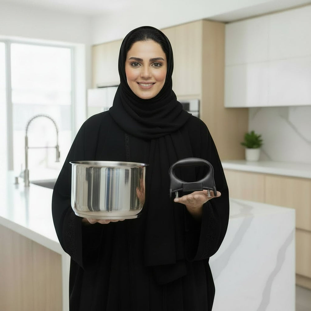 قطعة غيار مقبض جانبي لقدر الضغط 7 × 5 سم