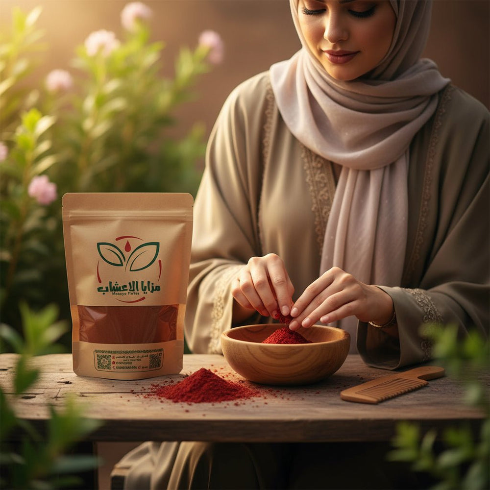 مشاط أحمر مطحون 500 جم