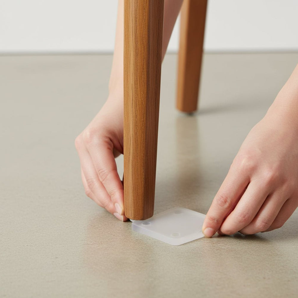 4-piece furniture floor protector 