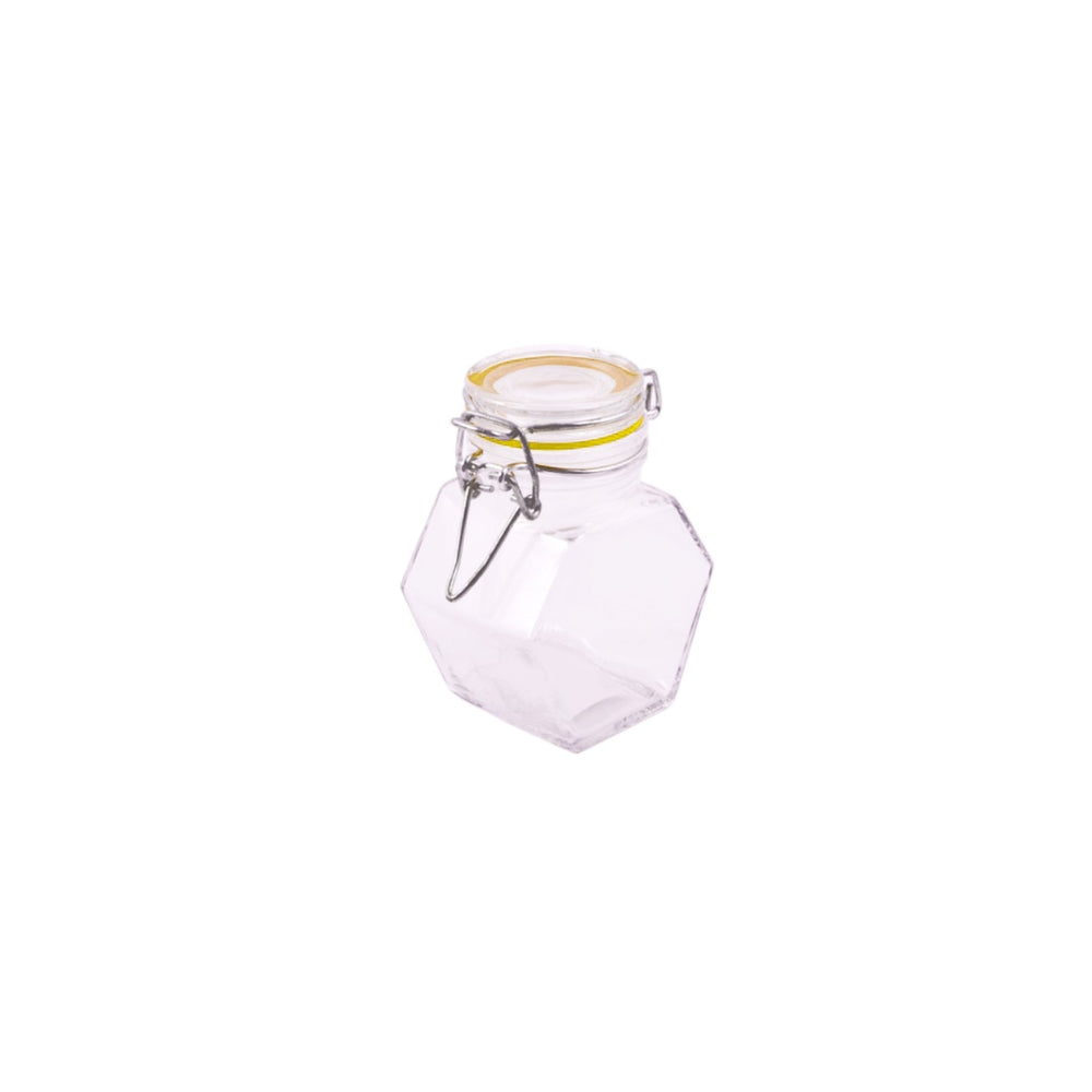 100ml Clear Glass Spice Jar