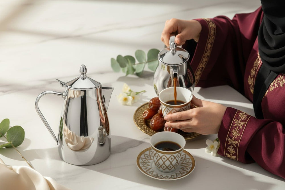 إبريق حليب وقهوة ستانلس ستيل تصميم ليان من السيف 2 لتر