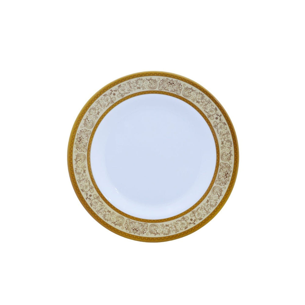 round flat melamine plate 