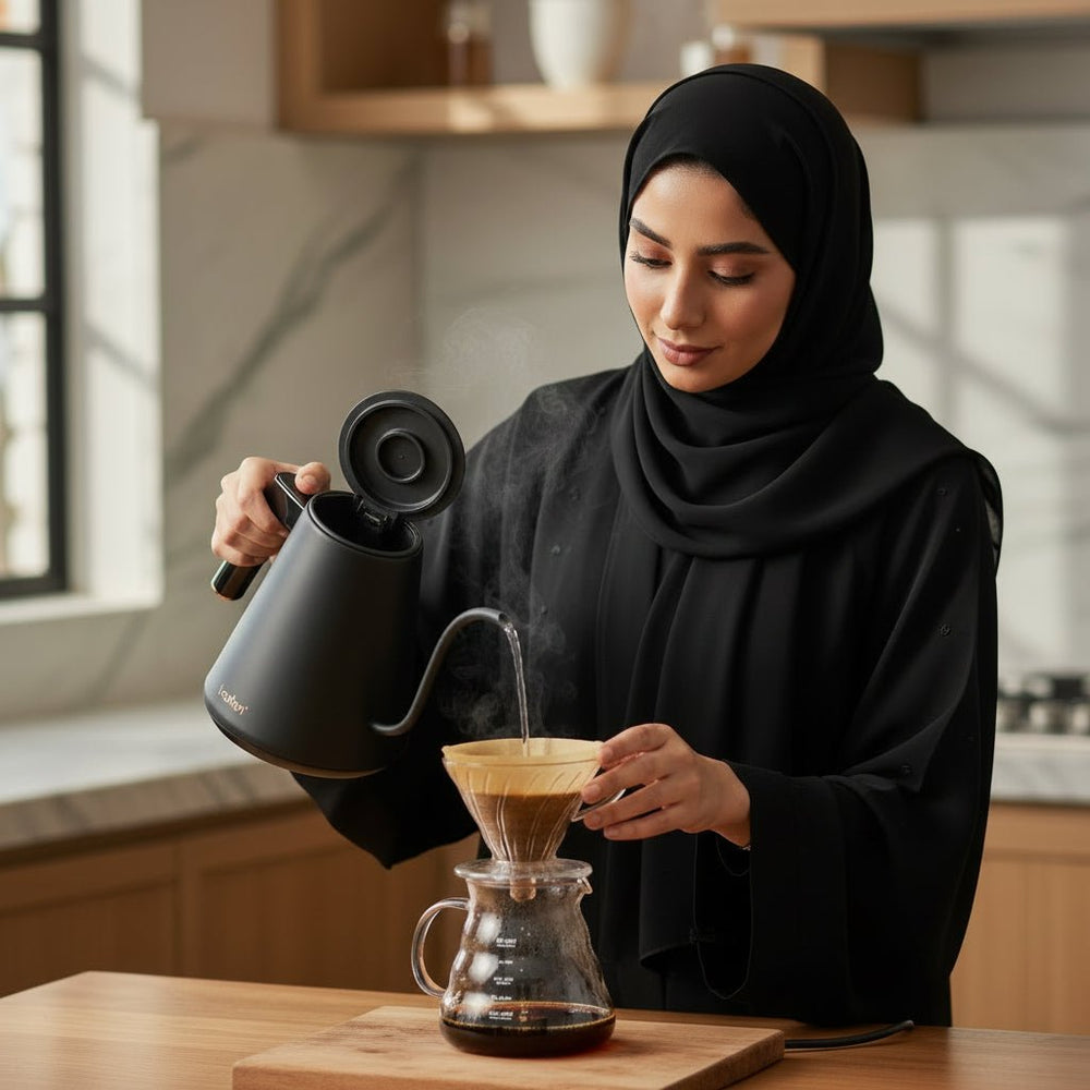 غلاية كهربائية كولين للقهوة المقطرة ديجيتال 1 لتر 1100 واط