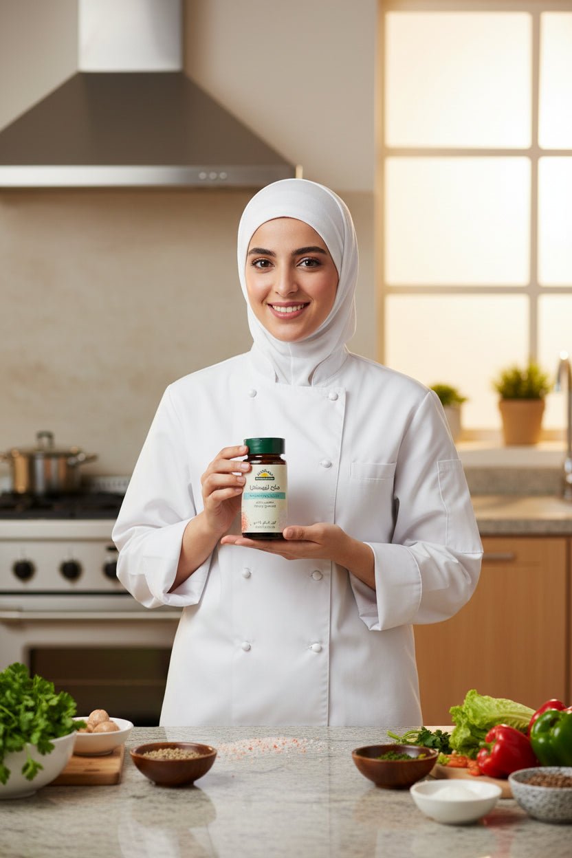 ملح الهيمالايا الوردي مطحون ناعم 95 جرام من أرض الطبيعة