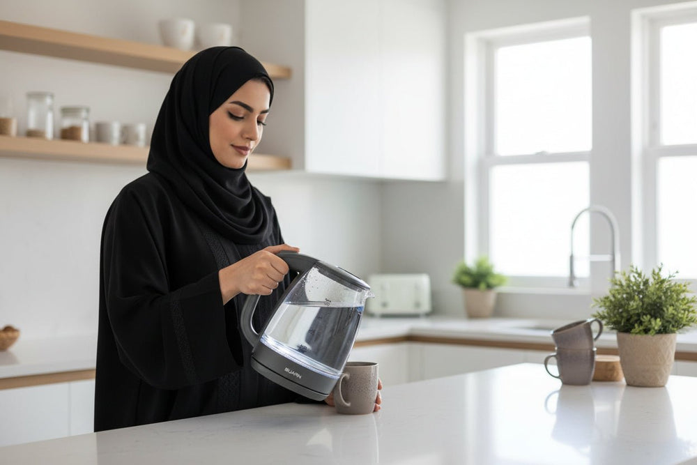 غلاية كهربائية زجاجية بوارن بروفيشنال 1.8 لتر
