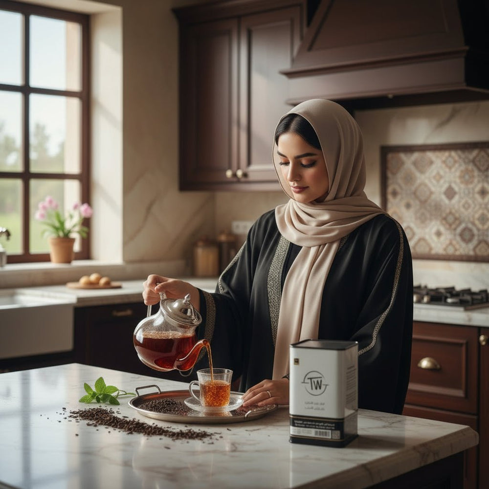 شاي سيلاني فاخر تجربة شاي أصيلة من قلب سريلانكا 250 جرام