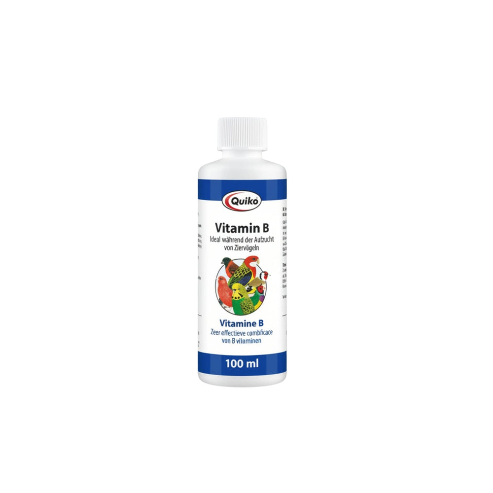فيتامين ب من شركة كويكو Quiko Vitamin Bالمخصص لطيور الزينة 100 مل