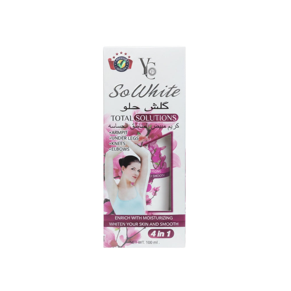 كريم التبييض 100 مل YC So White Total Solutions 4 in 1
