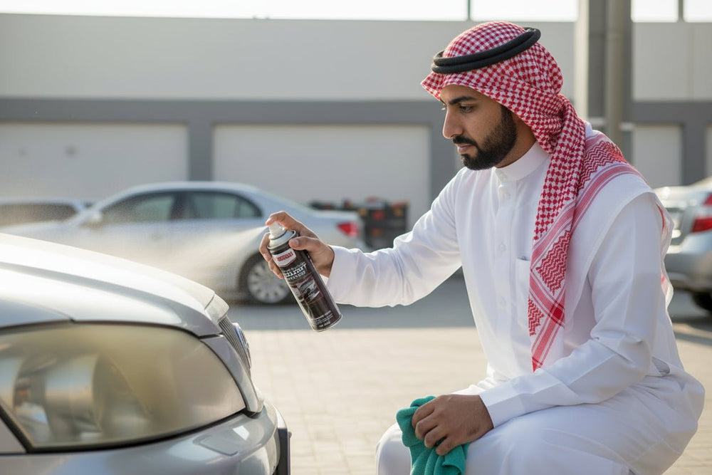 بخاخ تجديد المصابيح الأمامية من جتسن  سعة 235 مل