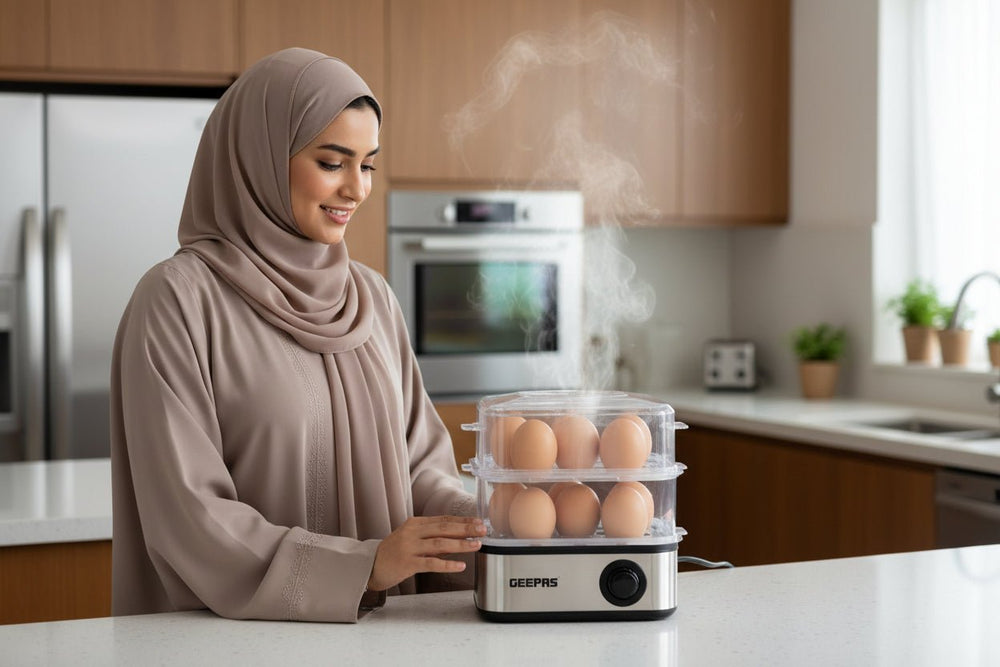 غلاية بيض جيباس 500 واط 16 بيضة