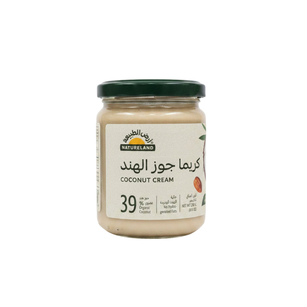 كريما جوز الهند عضوية من أرض الطبيعة 250 جم
