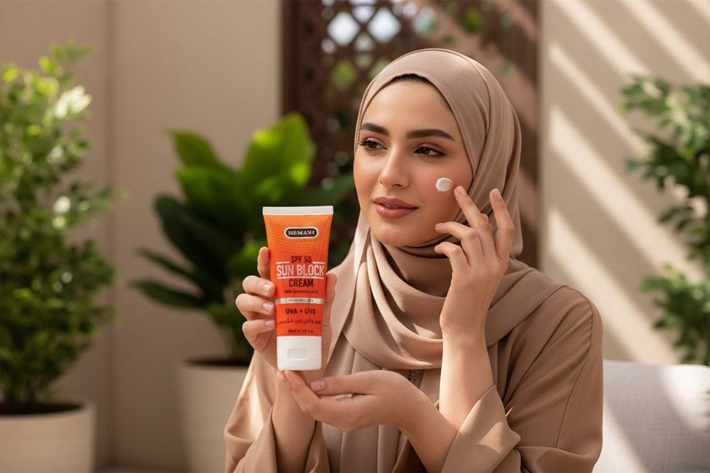 كريم واقي الشمس من هيماني SPF 50  50مل