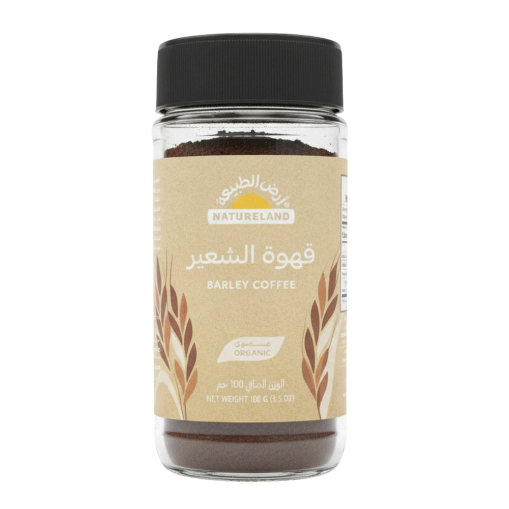 قهوة الشعير العضوية من أرض الطبيعة  100 جرام