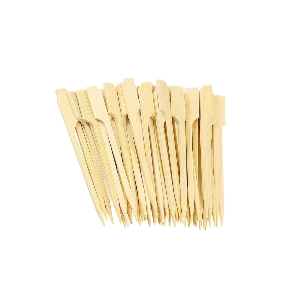 50 Pieces Disposable Wooden Fruit and Vegetable Forks