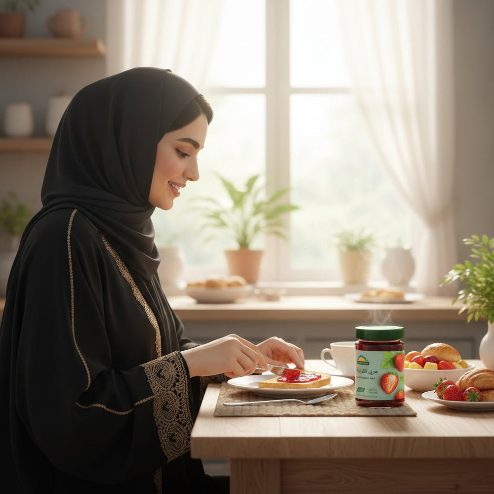 مربى الفراولة العضوي أرض الطبيعة 200 جم