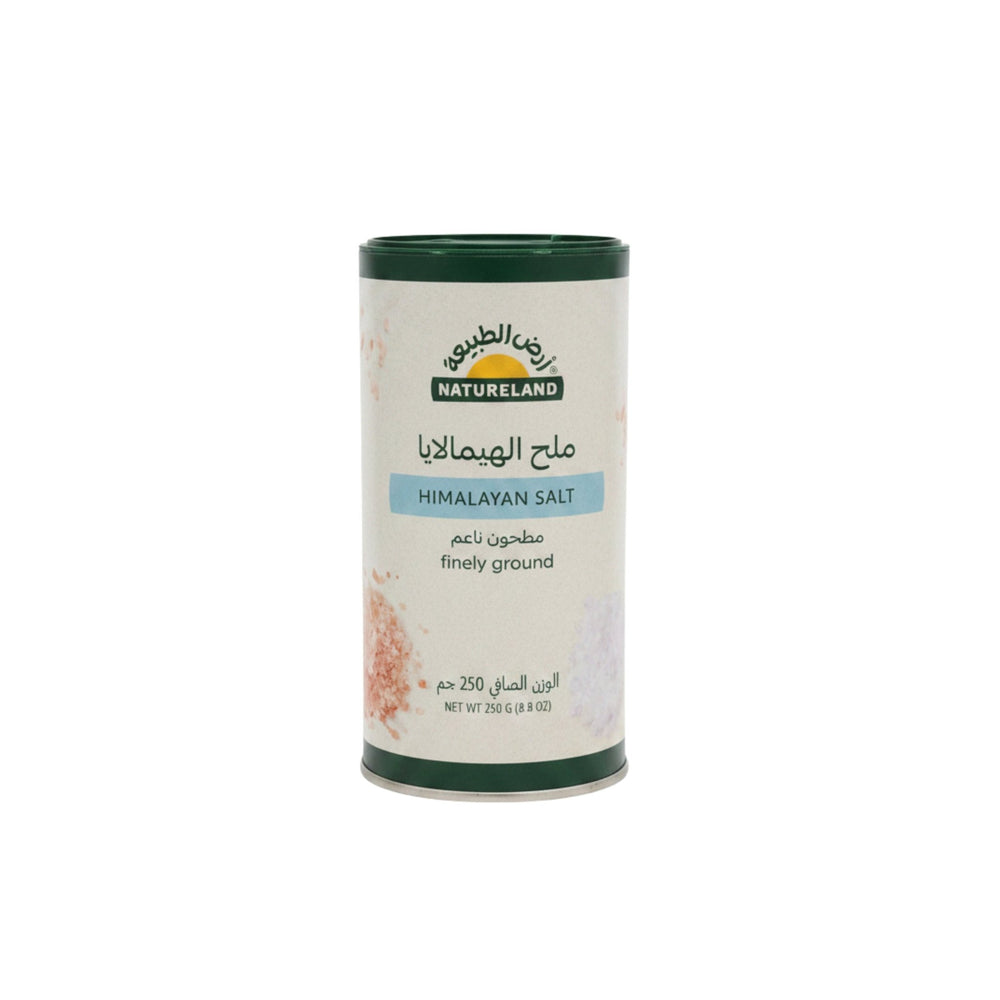 ملح الهيمالايا الناعم 250 جرام أرض الطبيعة