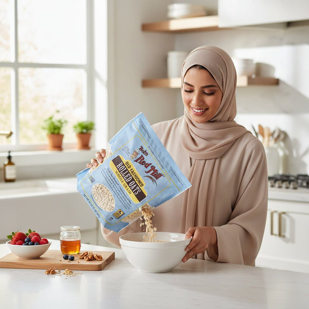 رقائق شوفان تقليدية خالية من الغلوتين 907 جم