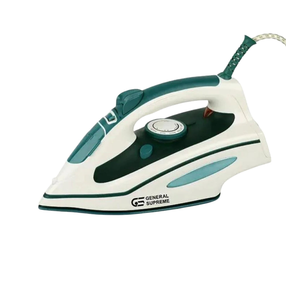 مكواة بخار كهربائية  أبيض وأزرق 2000 –2300 واط General Supreme