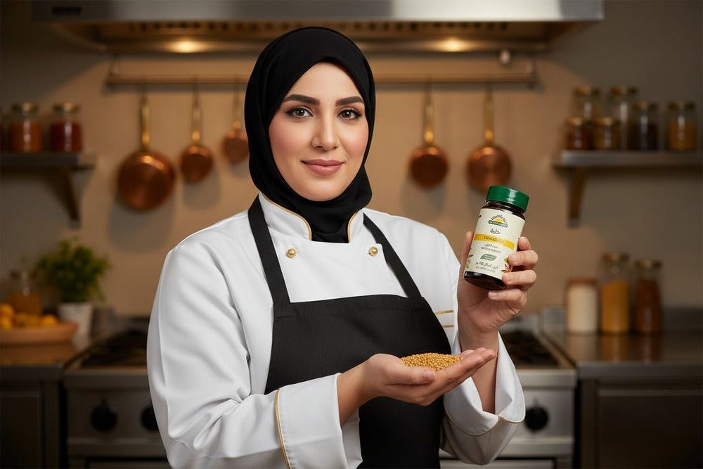 بذور الحلبة العضوية الكاملة من أرض الطبيعة 60 جم