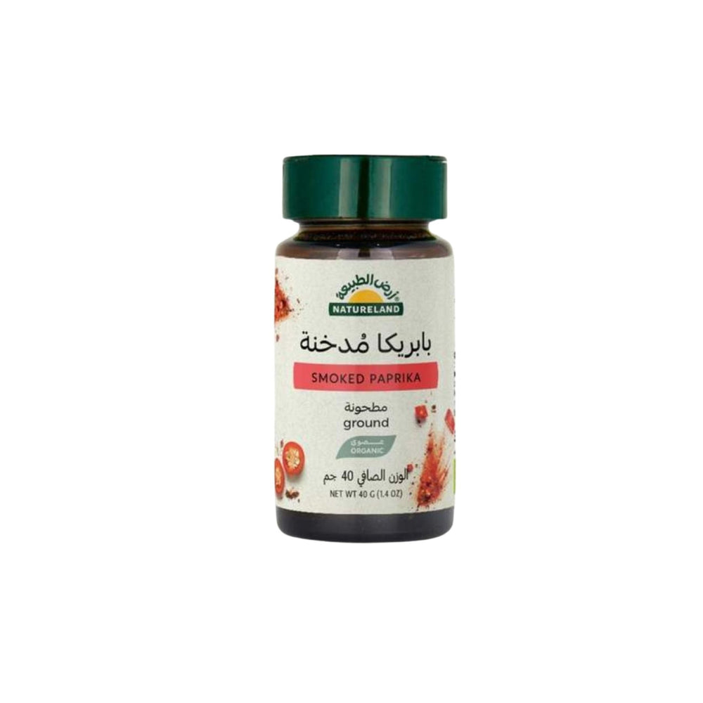 بابريكا مدخنة مطحونة عضوية من أرض الطبيعة 40 جم