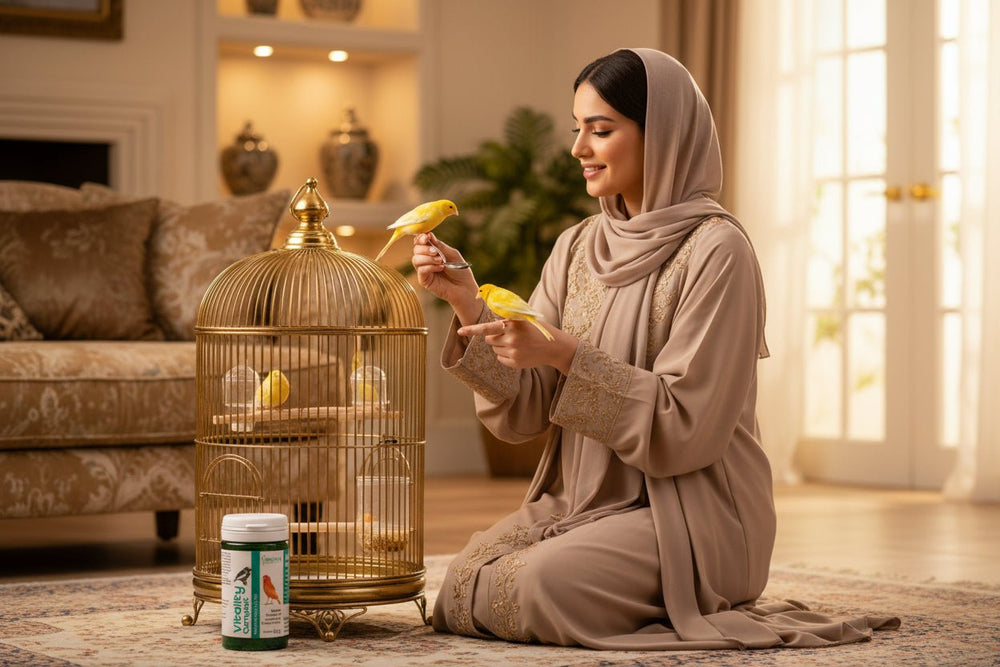 مكمل غذائي شامل للطيور 80 جرام Ornitalia Vitality Complet