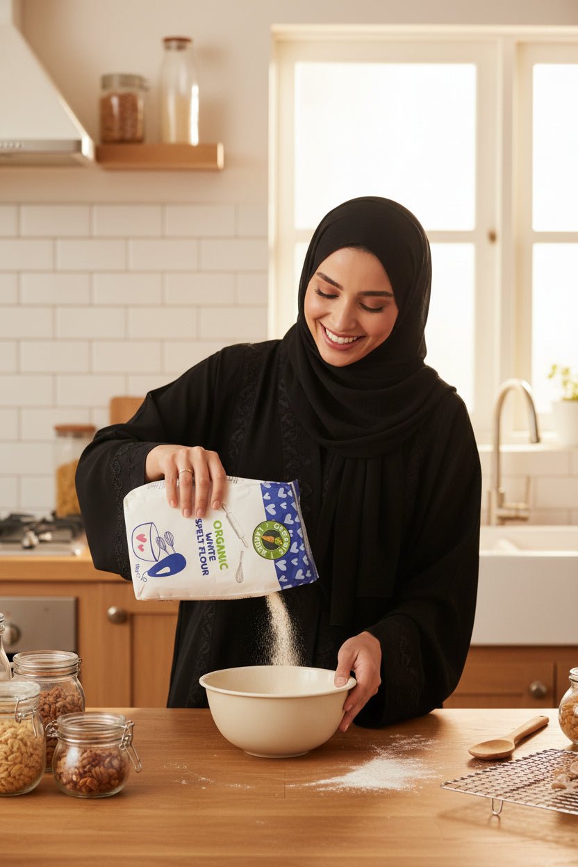 دقيق سبلت أبيض عضوي 1 كجم