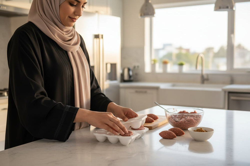قالب صنع الكبة اليدوي رويال هاين 7 سم 6 خانات