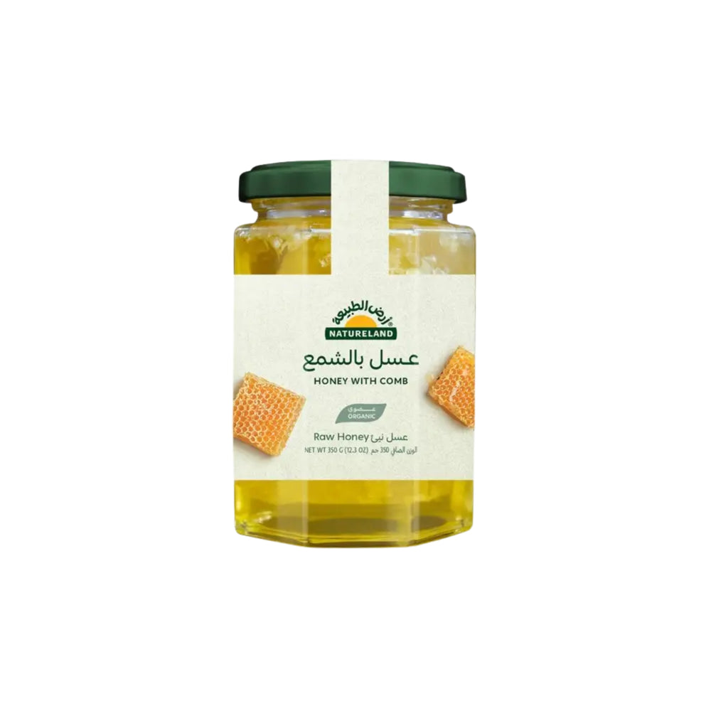 عسل بالشمع عضوي 350 جرام