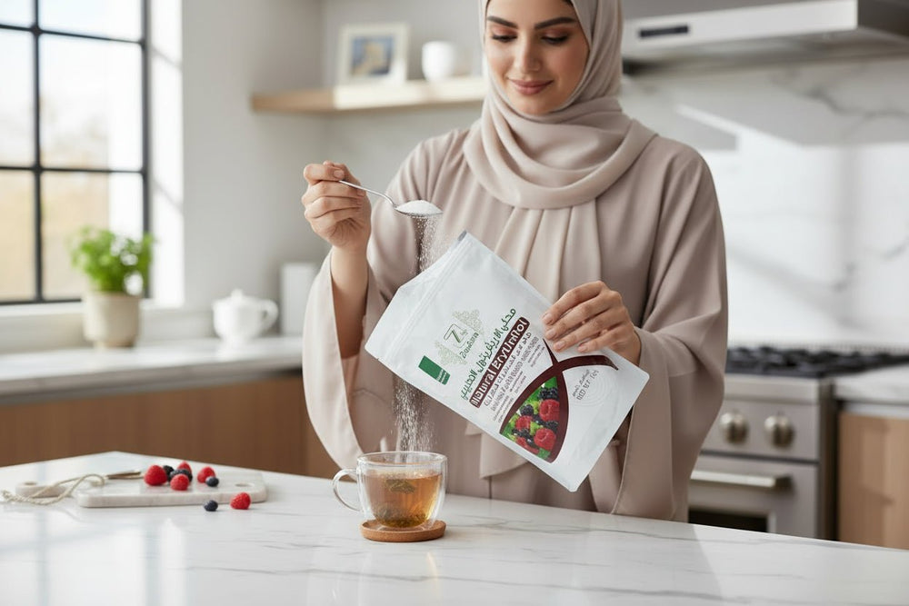 محلي الإريثريتول الطبيعي من زادنا 1 كيلوجرام