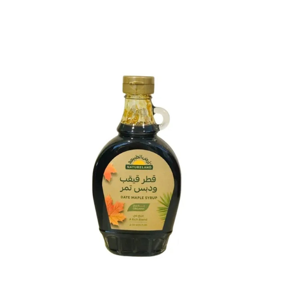 قطر القيقب العضوي ودبس التمر أرض الطبيعة 250 مل