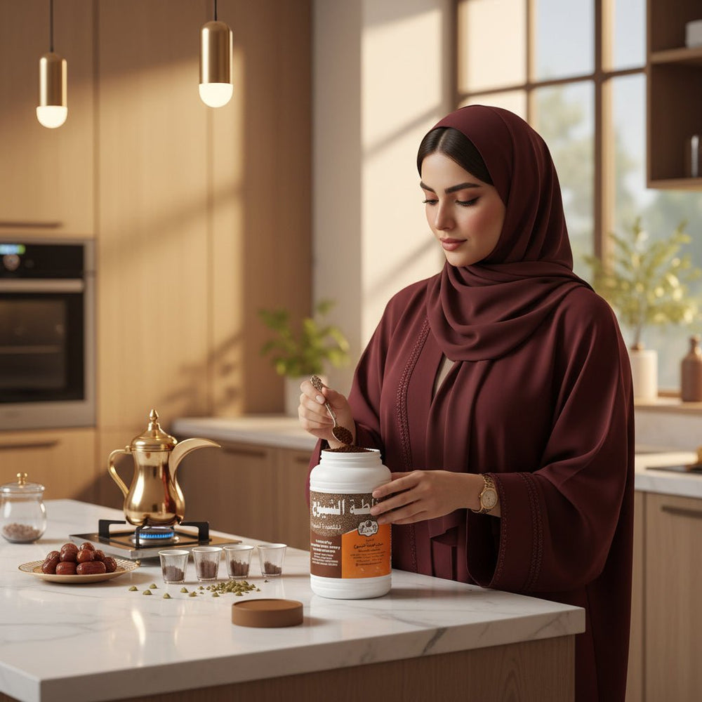 خلطة الشيوخ للقهوة العربية 125 جرام