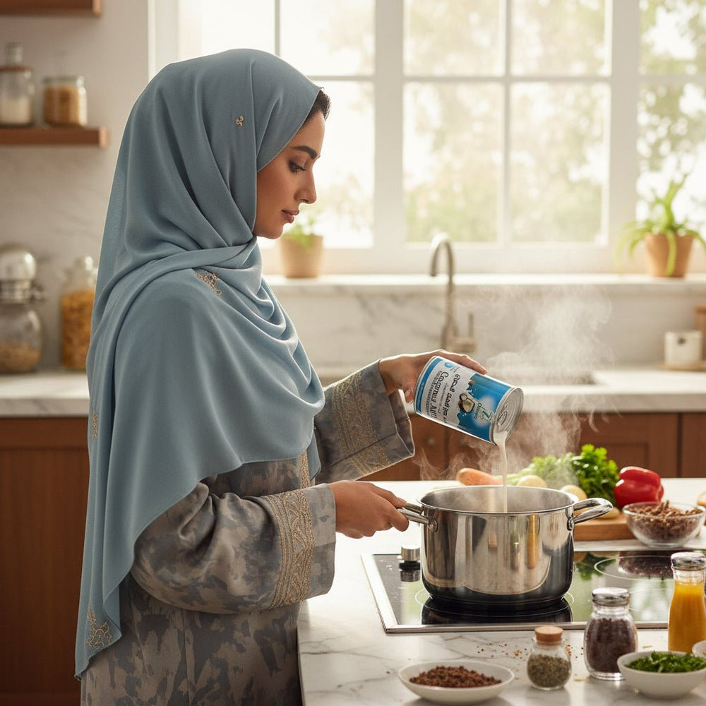 حليب جوز الهند العضوي خالي من الغلوتين 400 مل من زادنا