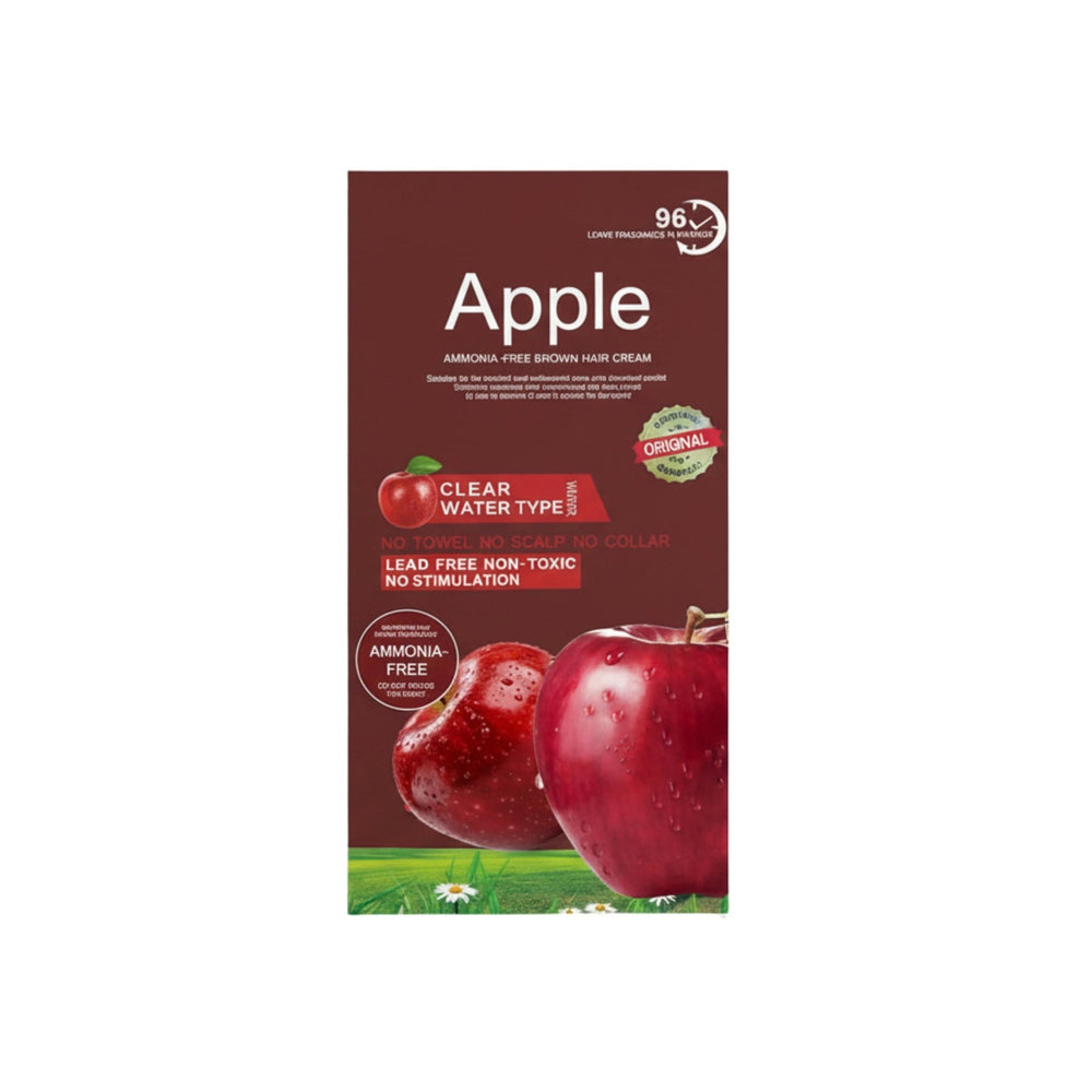كريم صبغة الشعر بني داكن 1000مل من Apple