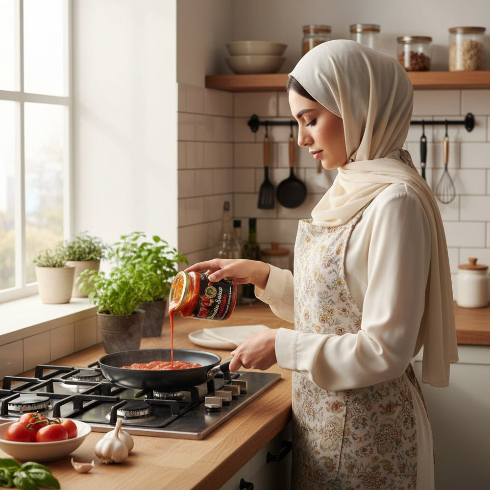 صلصة الطماطم العضوية الخلطة العربية اورجانيك لاردر 300 جم