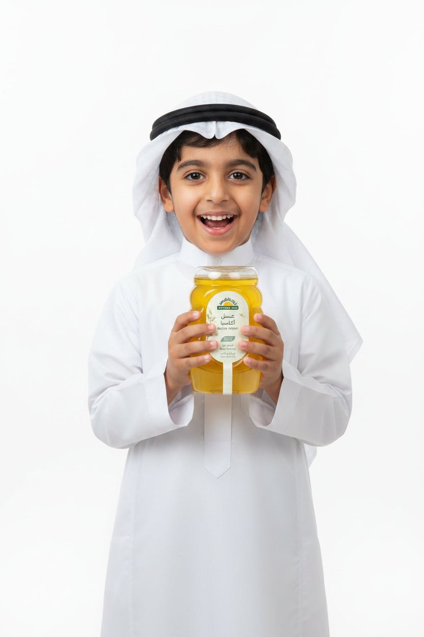 عسل  أكاسيا العضوي أرض الطبيعة 360 جم