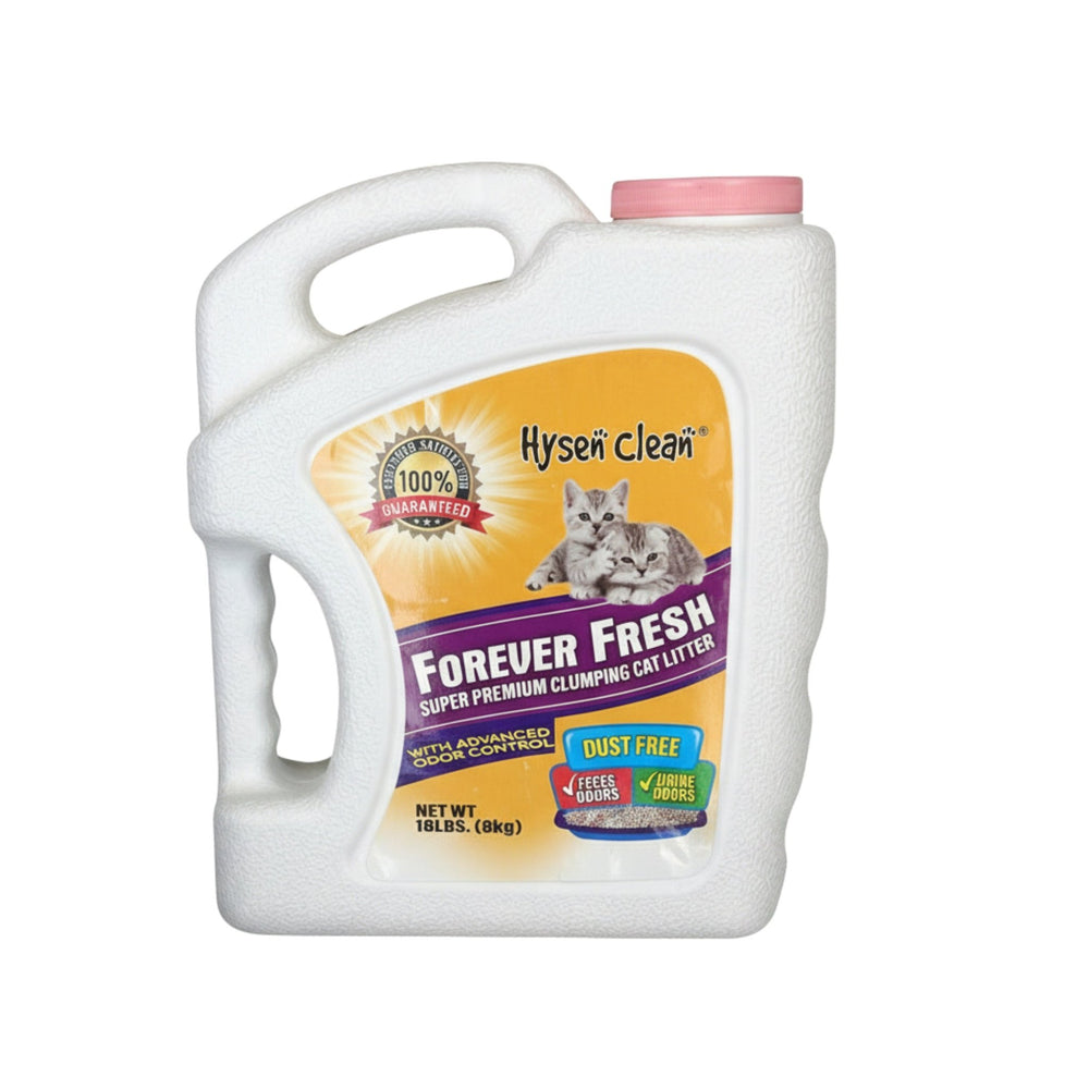 رمل قطط Hysen Clean Forever Fresh 8كجم
