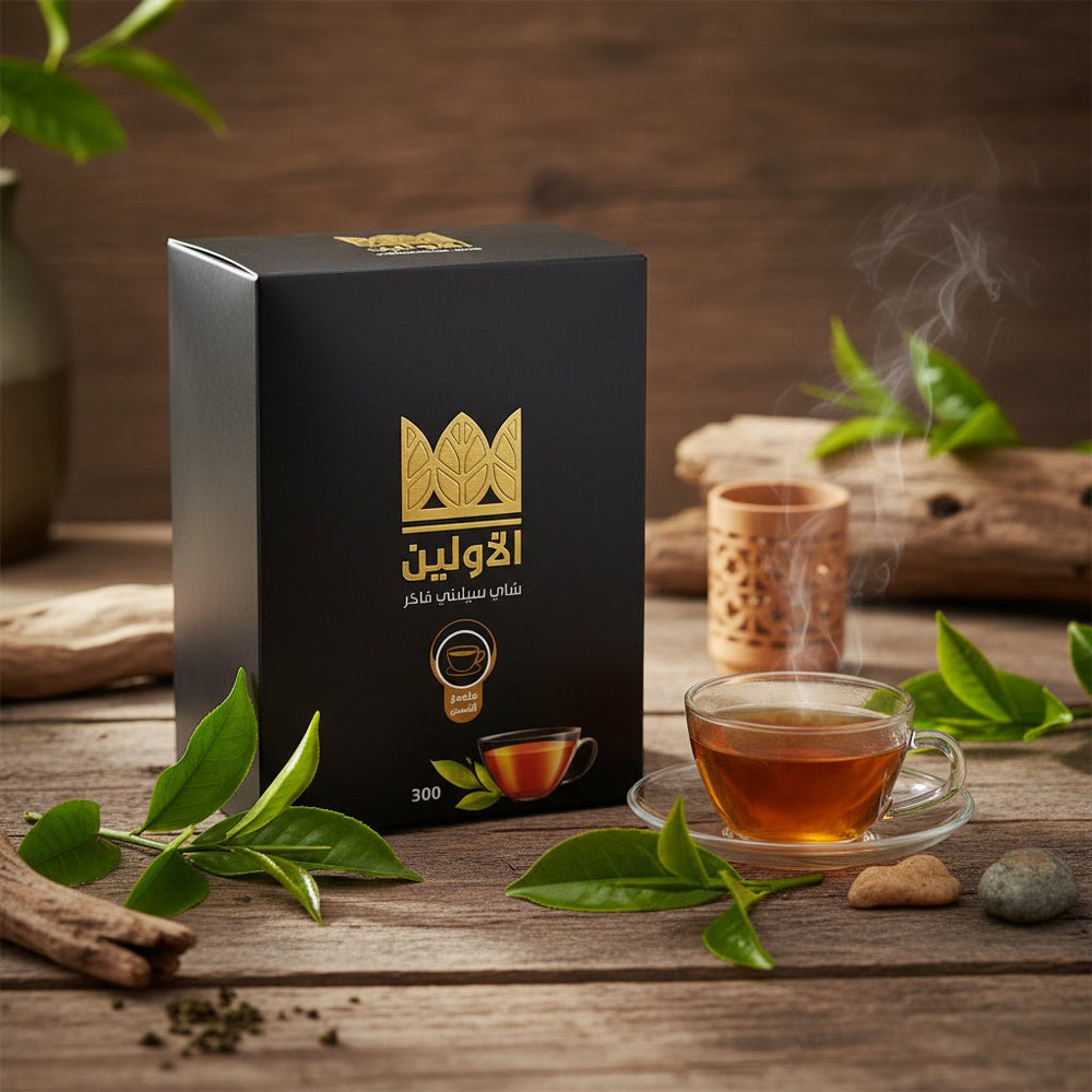 شاي الأولين السيلاني الأسود الفاخر 300 جرام