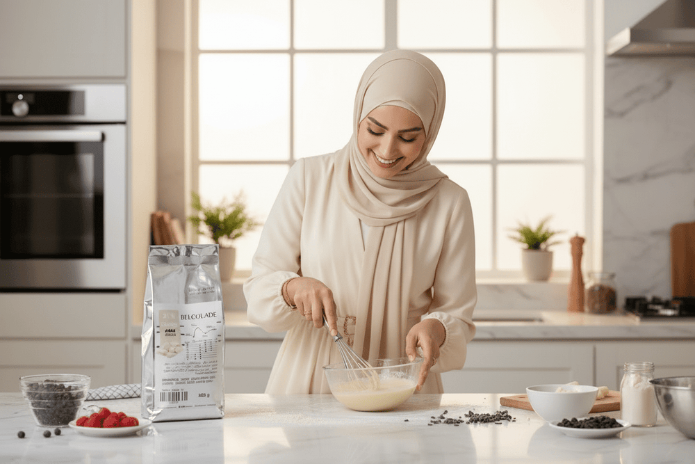 شوكولاتة بلكولاد البيضاء بالحبيبات  500 جم