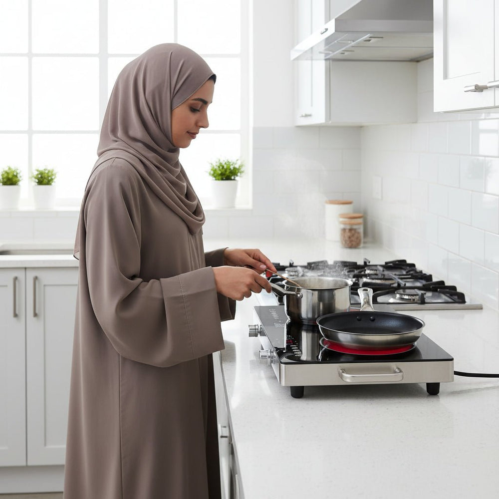 موقد كهربائي مزدوج سيراميك بالأشعة تحت الحمراء Kitchen Zone KZ C02800 واط