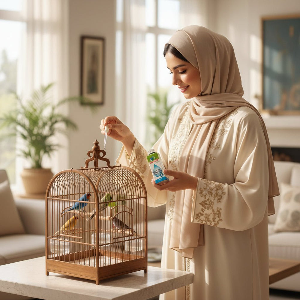مكمل فيتامينات للطيور 30 مل; Pet Cup Birds Multivit Choque Vitamínico