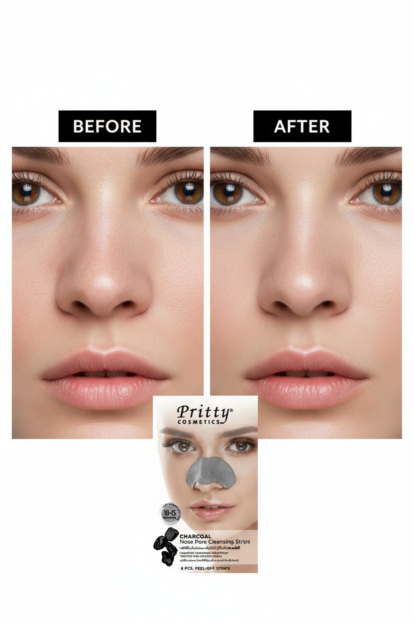 Skin Republic Charcoal Nose Strips for Impurities (6 Pairs)