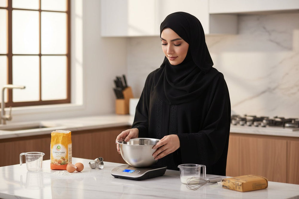 ميزان مطبخ رقمي سعة حتى 10 كجم OS CRICut