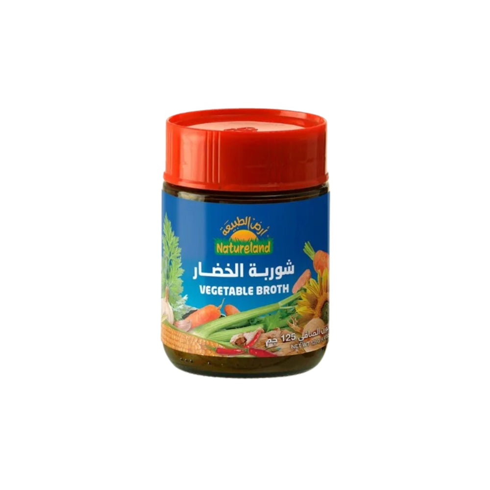 خلاصة شوربة الخضار العضوية أرض الطبيعة 125 جم