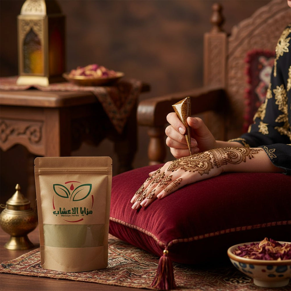حناء يمنى مطحون 500 جم