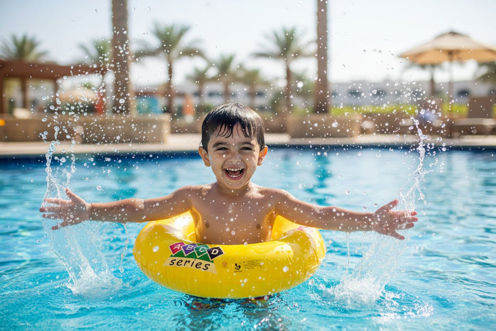 Inflatable Swimming Ring Round Shape for Adults and Kids 80cm