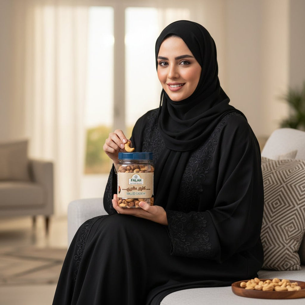 كاجو مشوي فاخر من فلاح  400 جرام