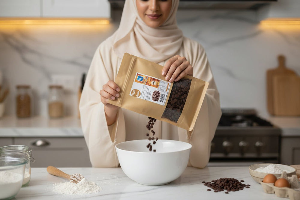 حبيبات شوكولاتة الحليب هيركو Herco 500 جم