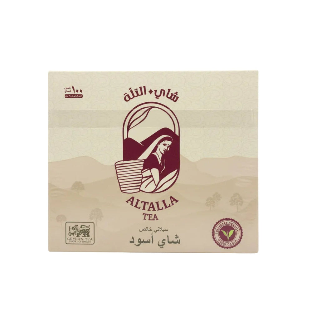 شاي التلة شاي أسود سيلاني خالص  100 ظرف